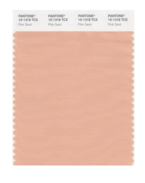 Pantone 15-1318 TCX Swatch Card Pink Sand