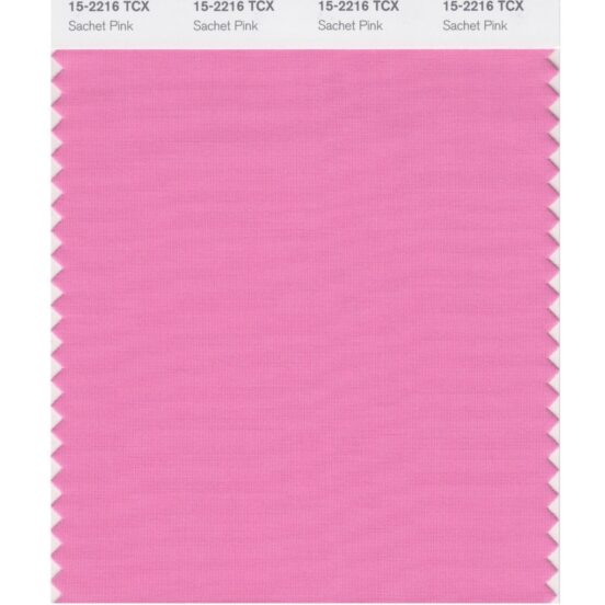 Pantone 15-2216 TCX Swatch Card Sachet Pink