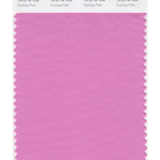 Pantone 15-2718 TCX Swatch Card Fuchsia Pink