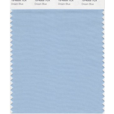 Pantone 15-4005 TCX Swatch Card Dream Blue