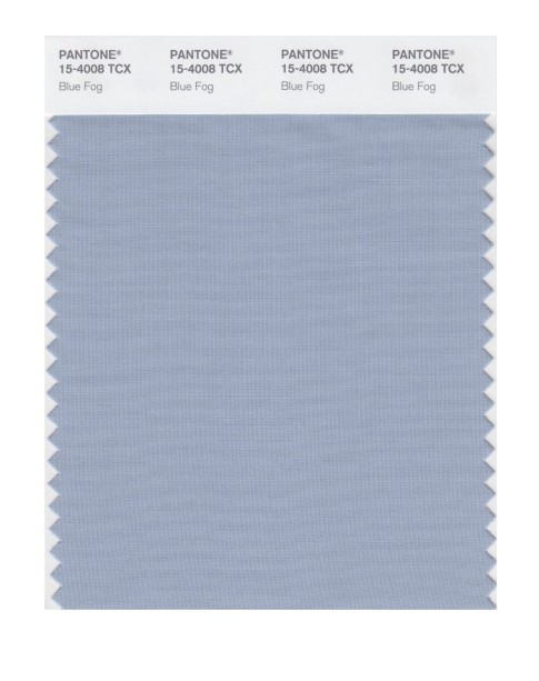 Pantone 15-4008 TCX Swatch Card Blue Fog