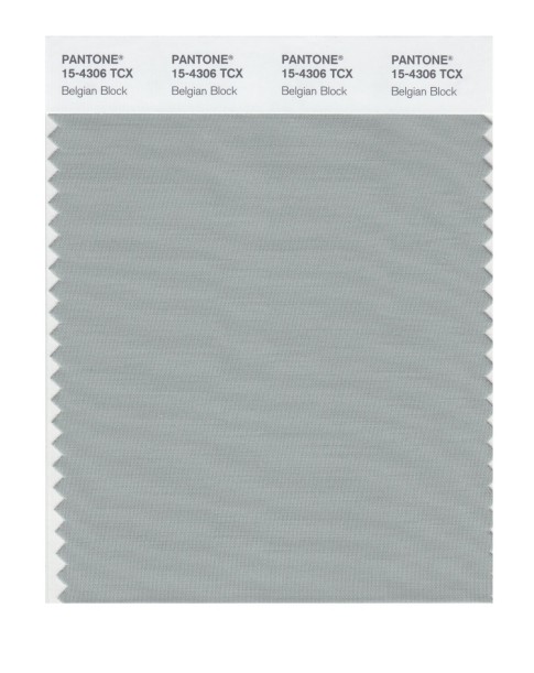 Pantone 15-4306 TCX Swatch Card Belgian Block