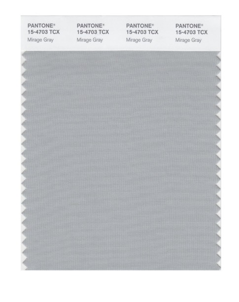 Pantone 15-4703 TCX Swatch Card Mirage Gray