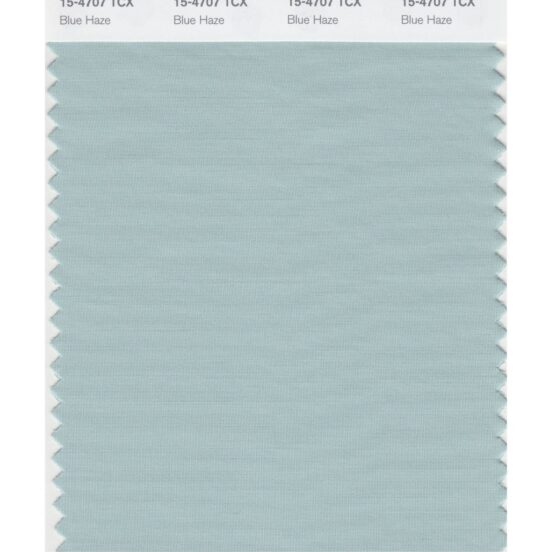 Pantone 15-4707 TCX Swatch Card Blue Haze